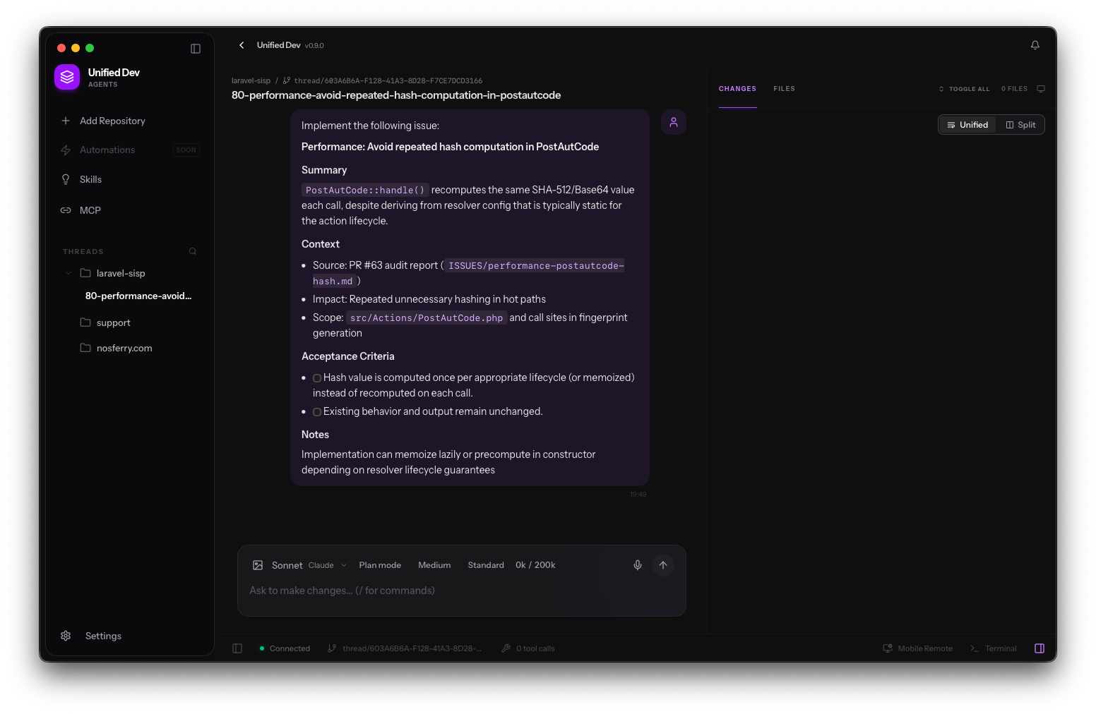 Unified Dev — undefined