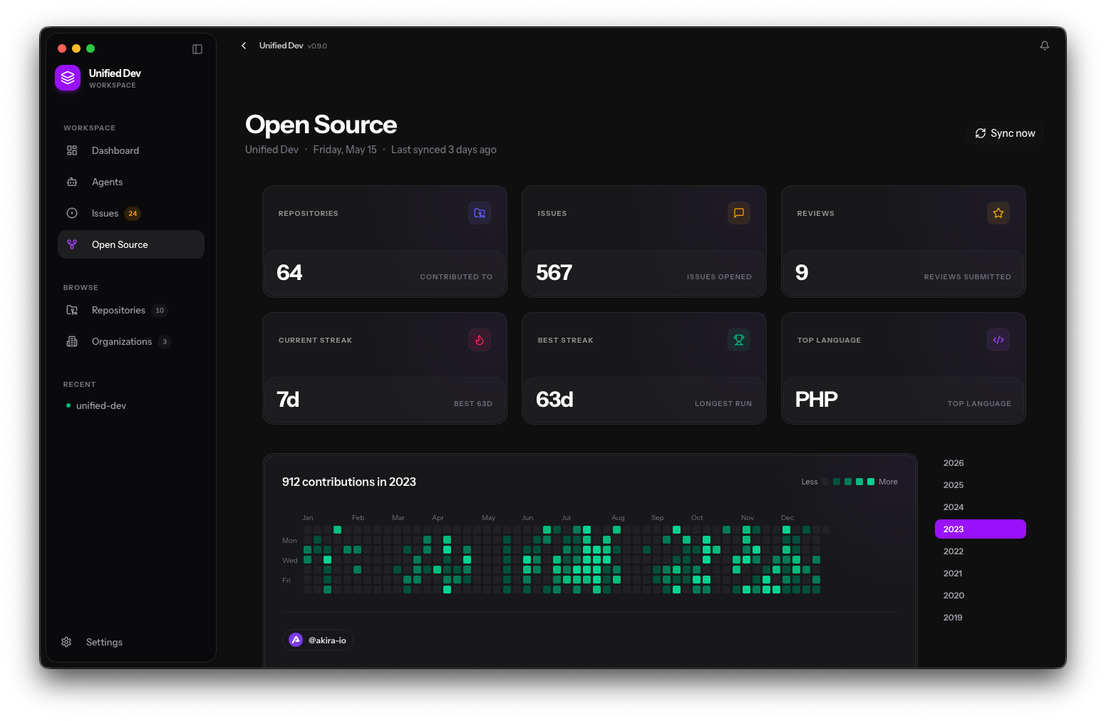 Unified Dev — undefined